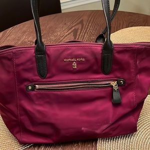 Michael Koran burgundy medium/large purse